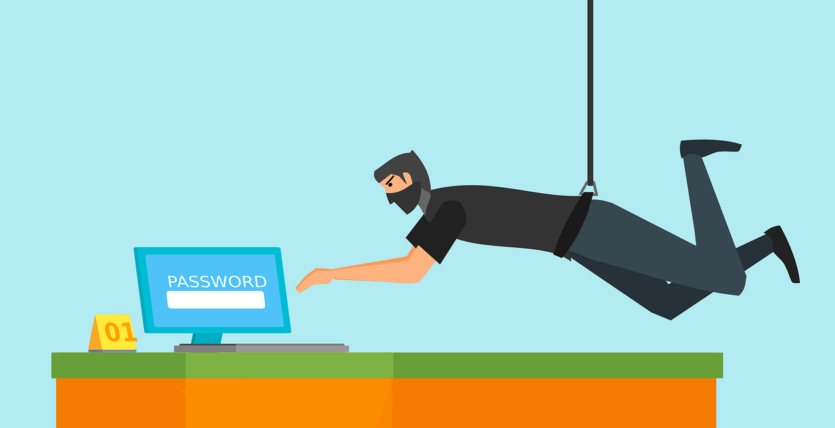 Free ninja data security vector