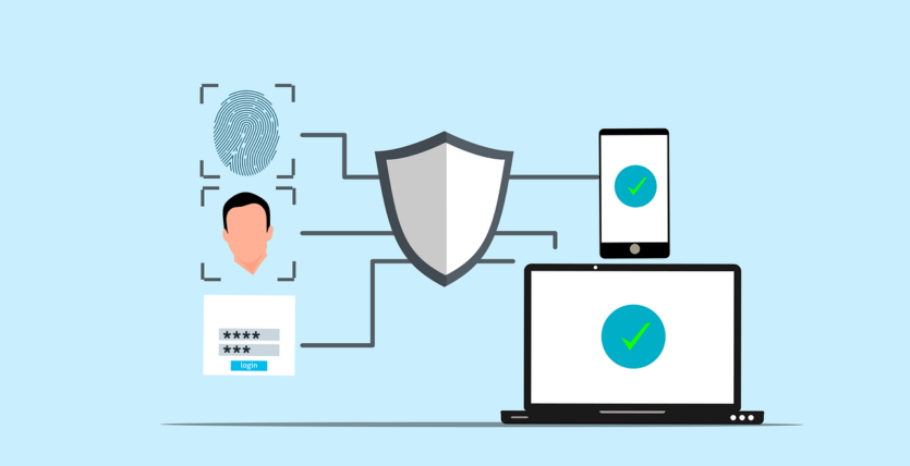 Free cybersecurity security authentication vector