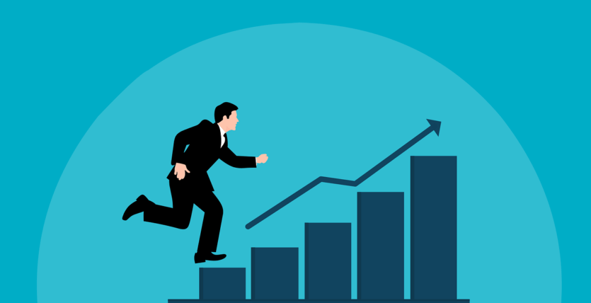 Free success investment business vector