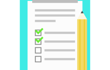 Free list notes icon illustration