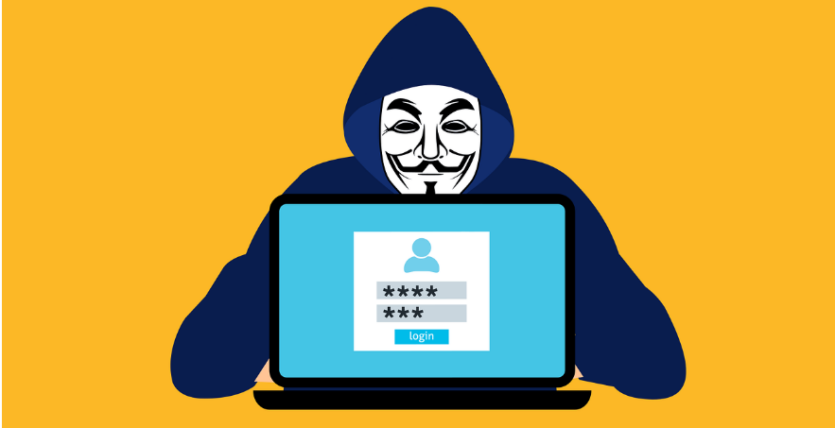 Free hacker anonymous cybersecurity vector